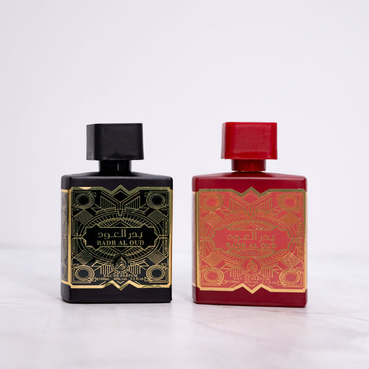 SET 2 PARFUMURI - BADR AL OUD & BADR AL OUD NOBLE (dama+bărbat)